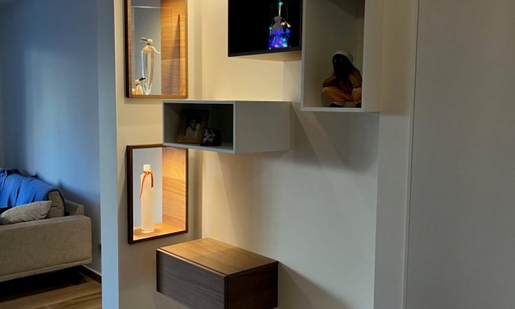 Conception de meuble d'entrée par entreprise d'ameublement - MOOD INSIDE à Annecy